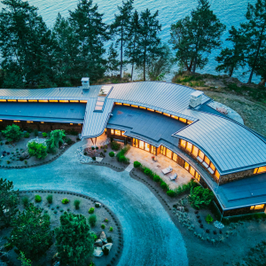 The Point House Estate Pender Island Exterior